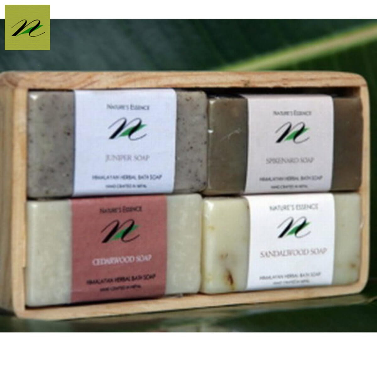 Natures Essence Himalayan Herbal Bath Soap Set - Wood & Root Line 25Gm