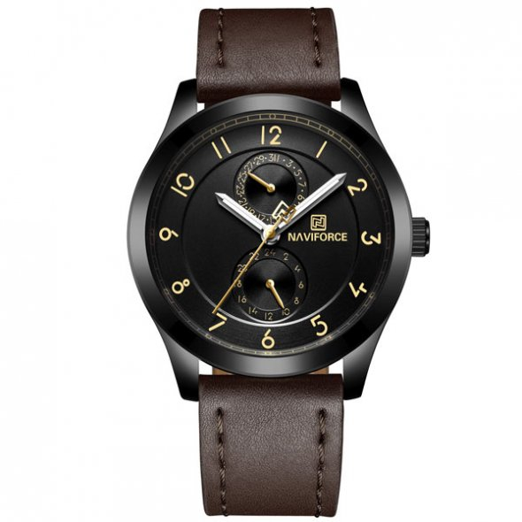 Naviforce Classic Time Analog Watch For Men NF3004 