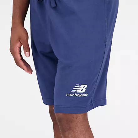 New Balance Ms31540 NNY - Essentials Stacked Logo French Terry Shorts