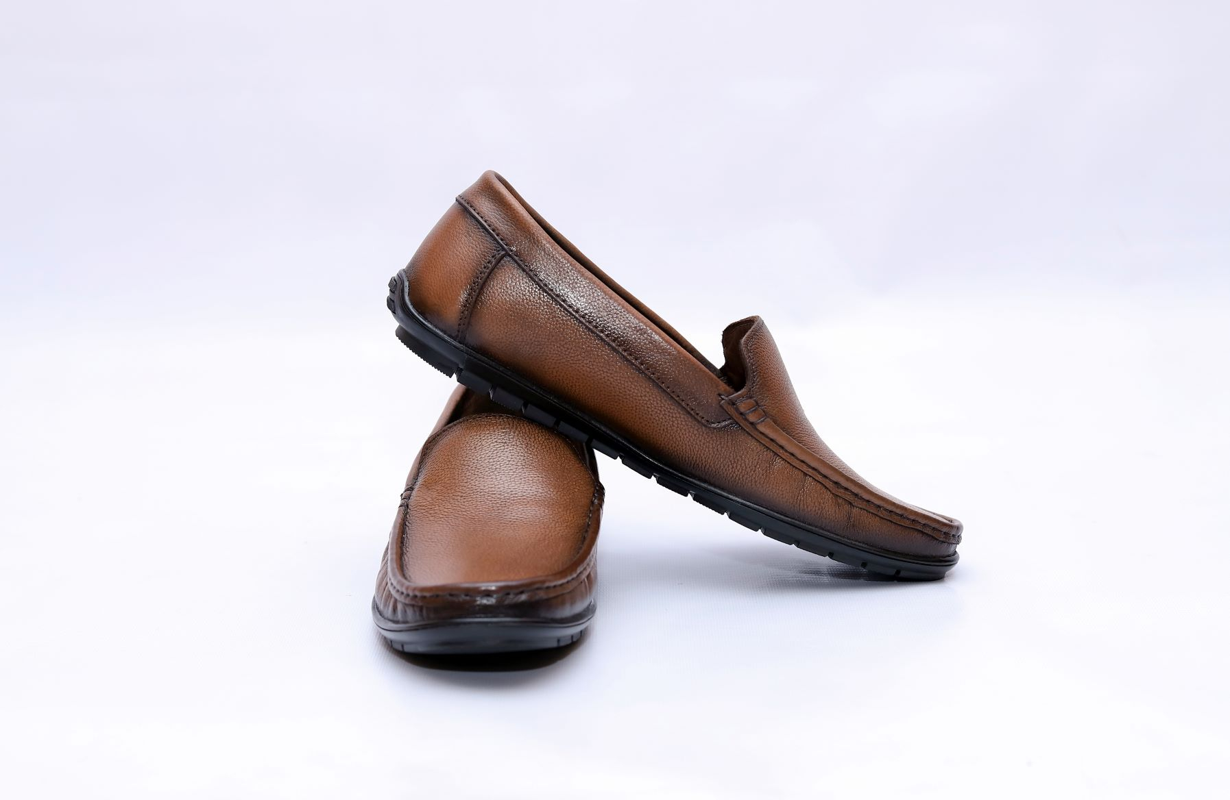 NECO Flexible Men's Genuine Leather Loafers Shoes (1231)