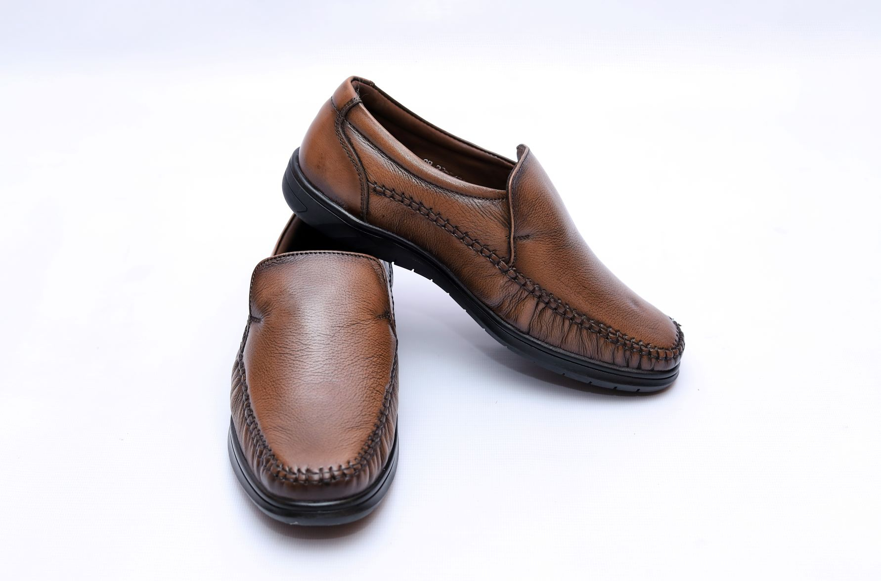 NECO Genuine Leather Party Shoe For Men's ( 3670 )