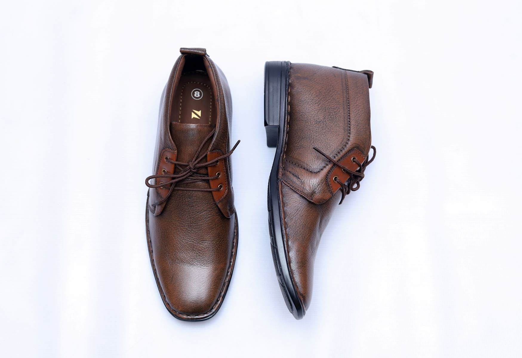  NECO Comfort Genuine Leather Men's Lace Up Dress Shoes ( 8420 )