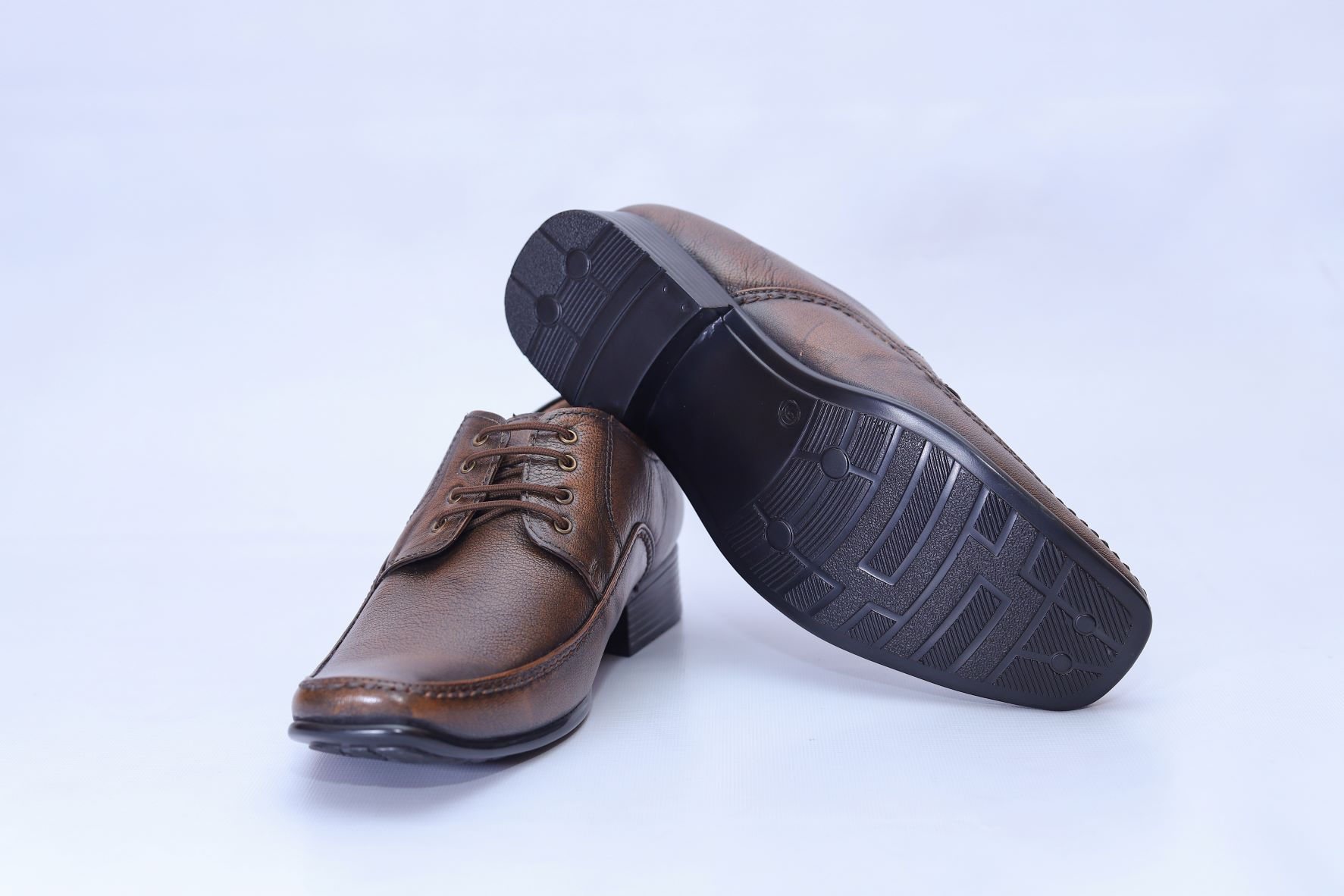 NECO Genuine leather Lace-up Shoes For Men's ( 7317 )