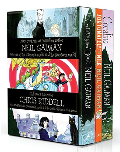 Neil Gaiman & Chris Riddell Box Set By Neil Gaiman  (Author), Chris Riddell (Illustrator)