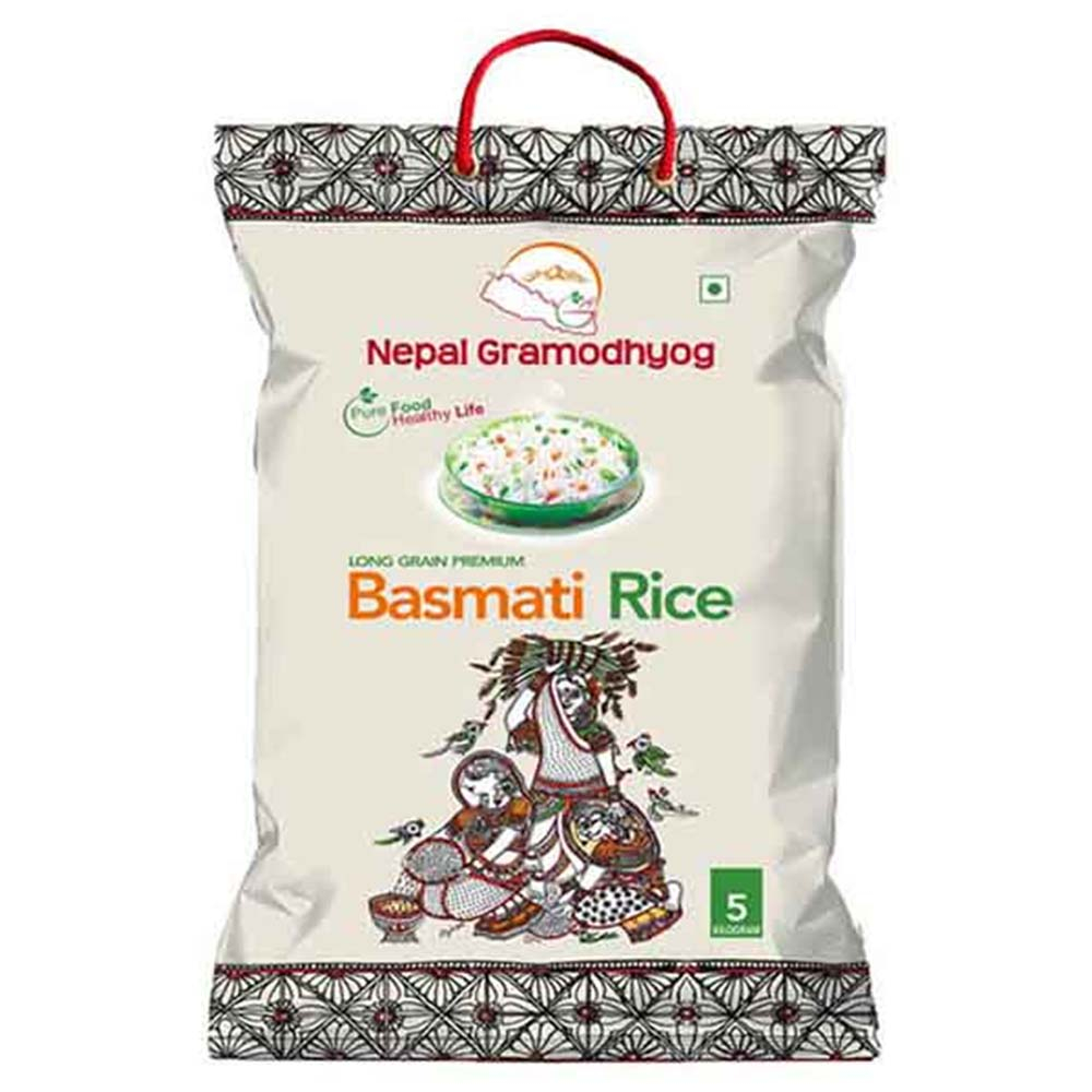 Nepal Gramodhyog Long Grain Rice Basmati Rice 5kg