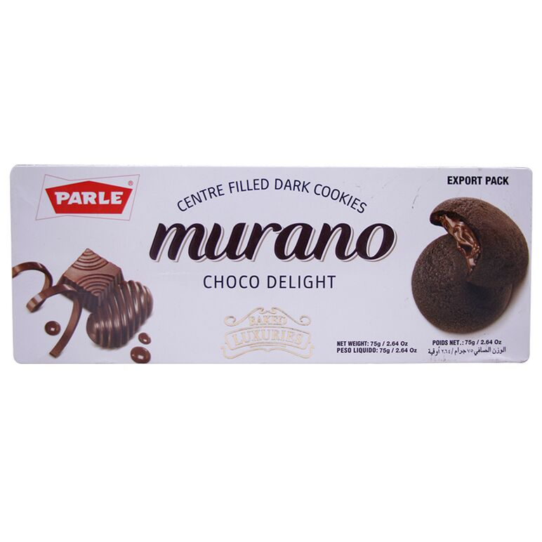 Parle Murano Choco Delight Dark Cookies 75g