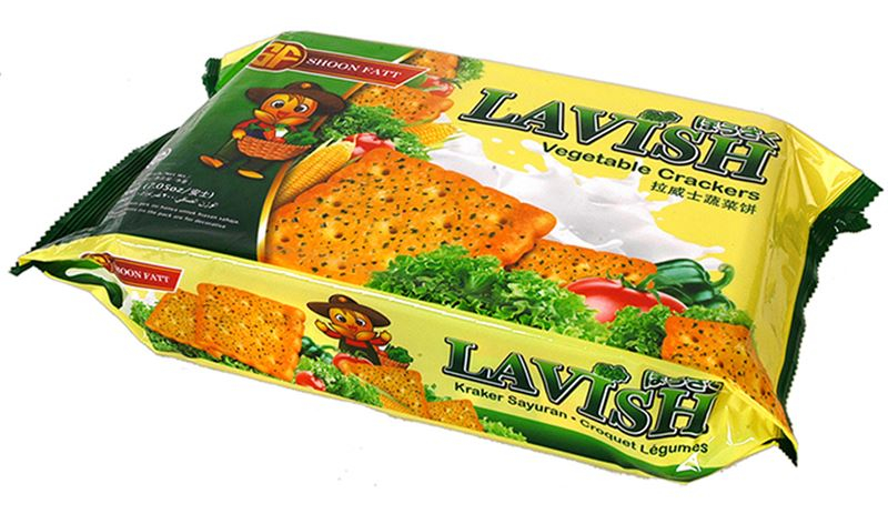 Shoon Fatt Lavish Vegetable Crackers 200g