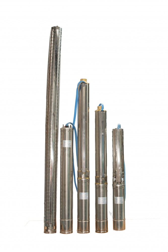 Nepatop 4XRSM8/5-0.75 (Single Phase) Water Pump - Submersible Borehole Pump