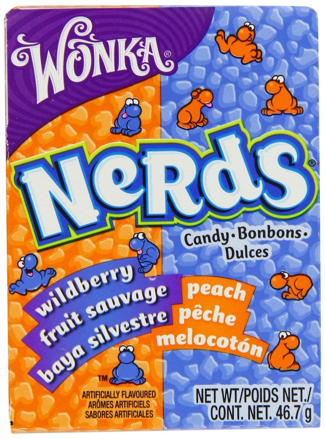 Nerds Candy Peach And Wild Berry 46.7g