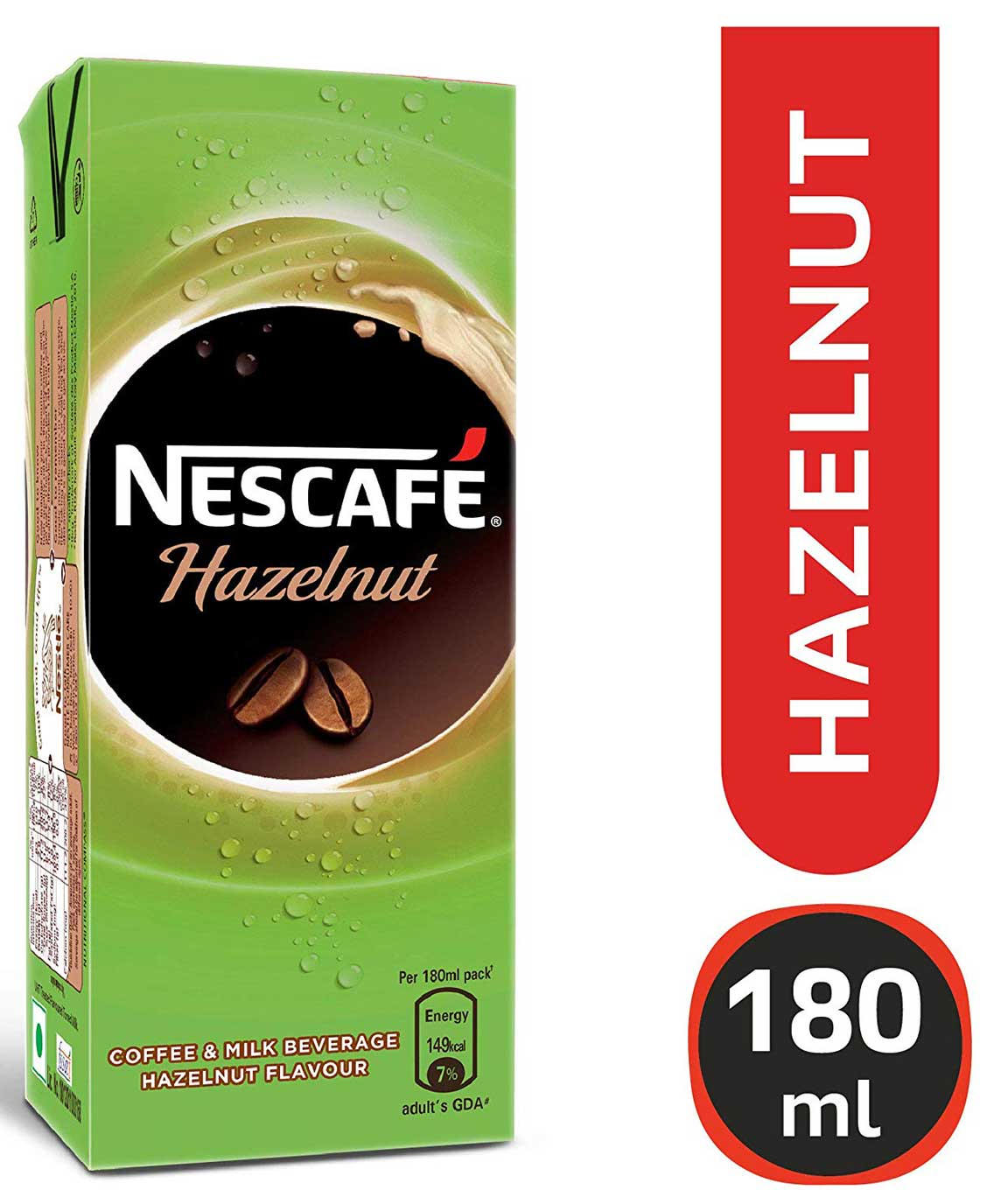 Nescafe Hazelnut Coffee 180Ml