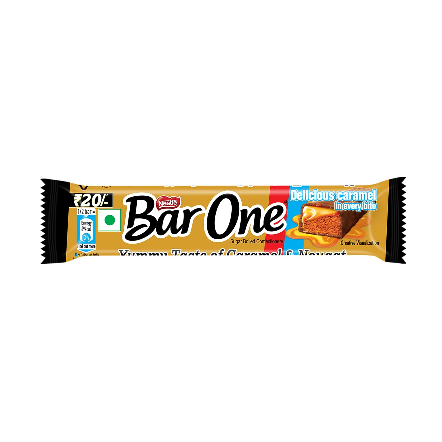 Nestle Bar One Nougat Bar 38gm