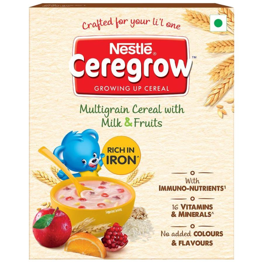 Nestle Ceregrow Multigrain Fruits Cereal 300 Gm