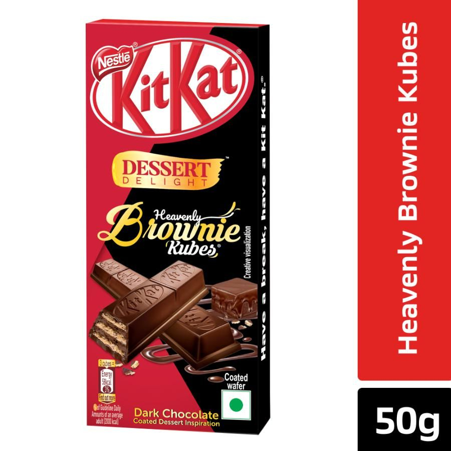 Nestle Kitkat Dessert Heavenly Delight Brownie Kubes 50gm 