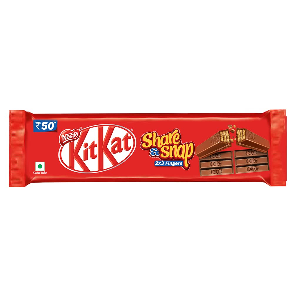 Nestle Kitkat Share & Snap 2x3 Fingers 55gm