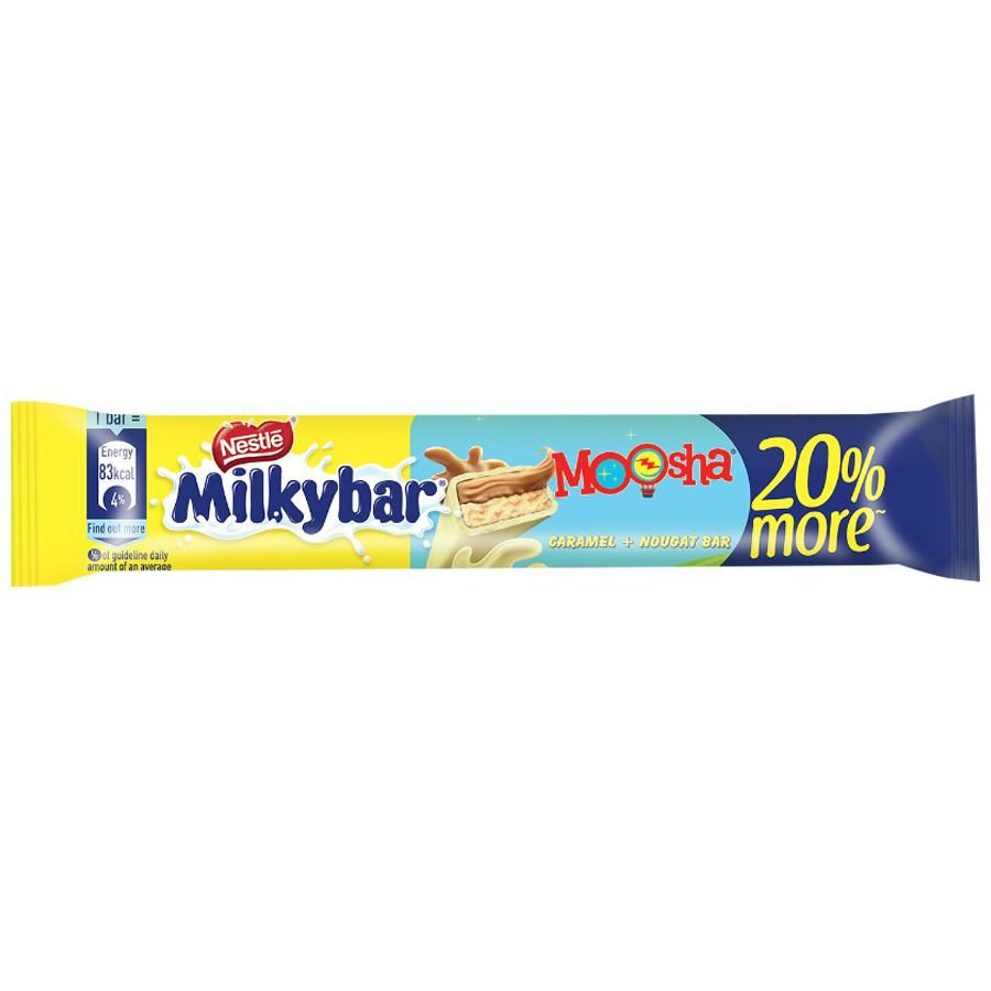 Nestle Milkybar Moosha Caramel Nougat Bar 18gm