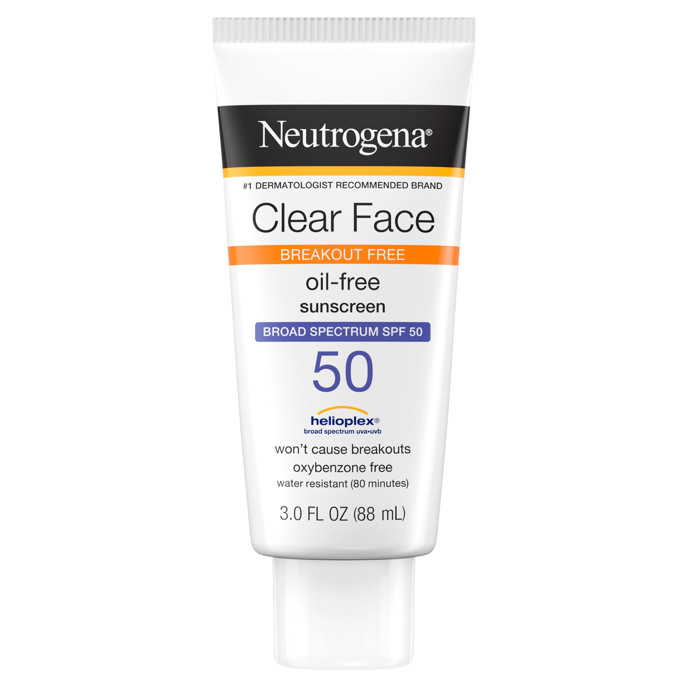 Neutrogena Clear Face Oil Free 50 Spf 88ml
