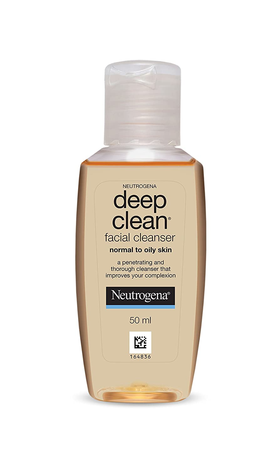 Neutrogena Deep Clean Facial Cleanser For Normal To Oily Skin, 50ml
