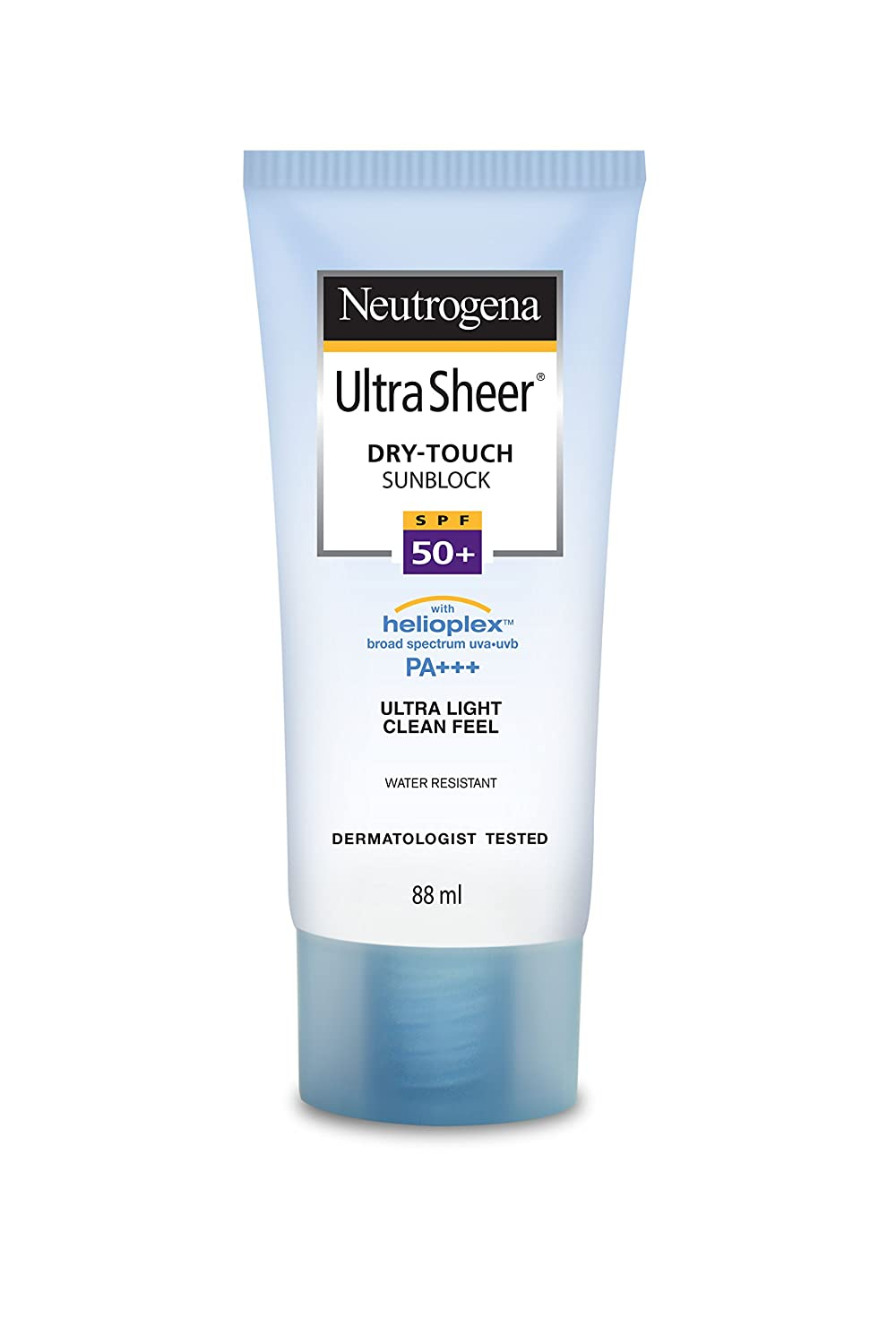 Neutrogena Ultra sheer Sunscreen, SPF 50+, Ultra light, For Oily And Dry Skin-88ml