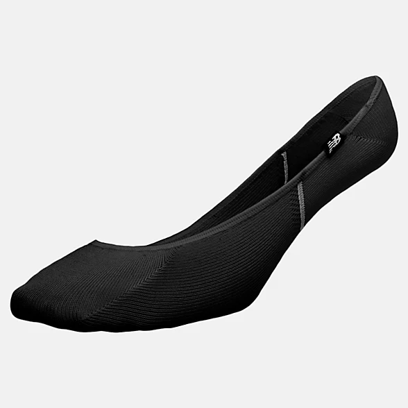 NEW BALANCE Unisex No Show Liner Socks 3 Pack-LAS00443BK