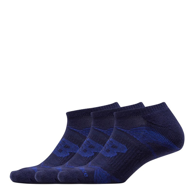 NEW BALANCE Unisex Performance No Show Socks 3 Pack-LAS61123PGM