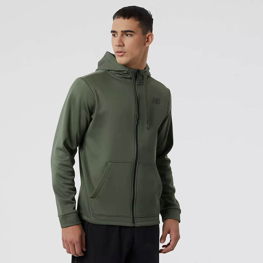 New Balance Tenacity Performance Fleece Full Zip Hoodie-L
