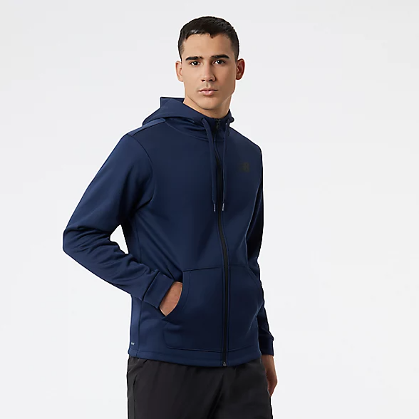 New Balance Tenacity Performance Fleece Full Zip Hoodie