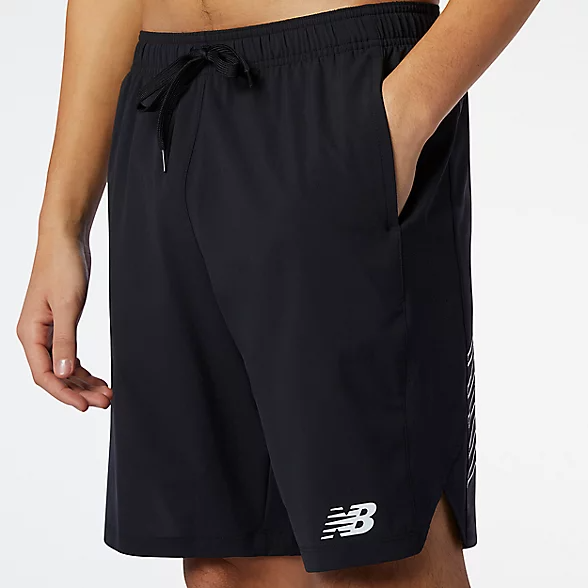  NEW BALANCE Men's Tenacity Woven Logo 9 inch Short MS13014BK