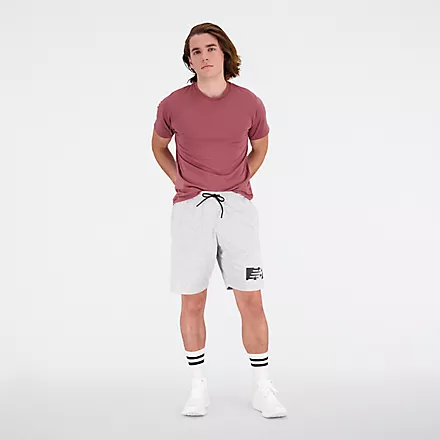 New Balance Heathertech Knit Short Ms21073 AG