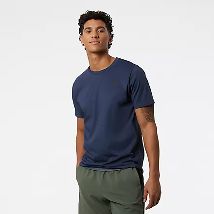 New Balance Heathertech T-Shirt Mt11070 NIH