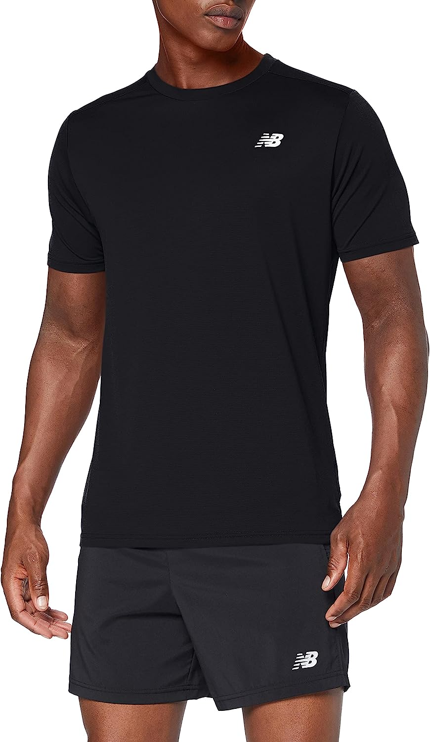New Balance Core Run Short Sleeve T-shirt, Men Mt11205