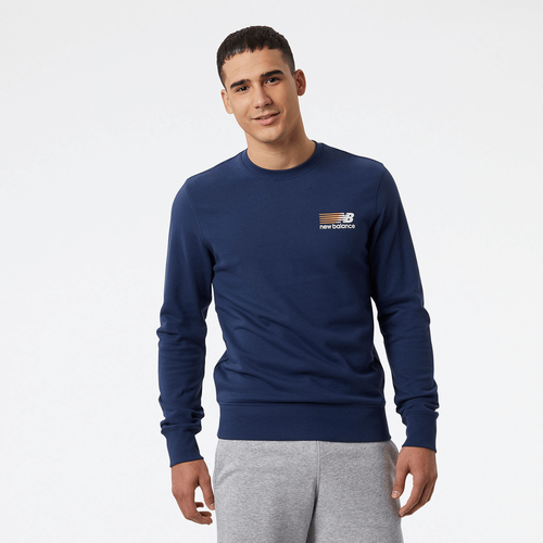 New Balance MT23903NGO sweatshirt - navy blue 'S'