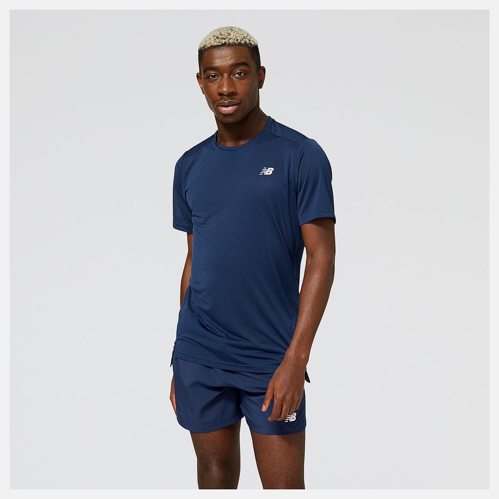 New Balance Tshirt Mt23222 NGO