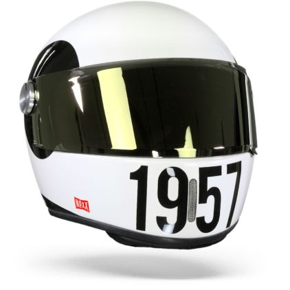 Nexx X.G100R Sputnik White/Black Full Face Motorcycle Helmet