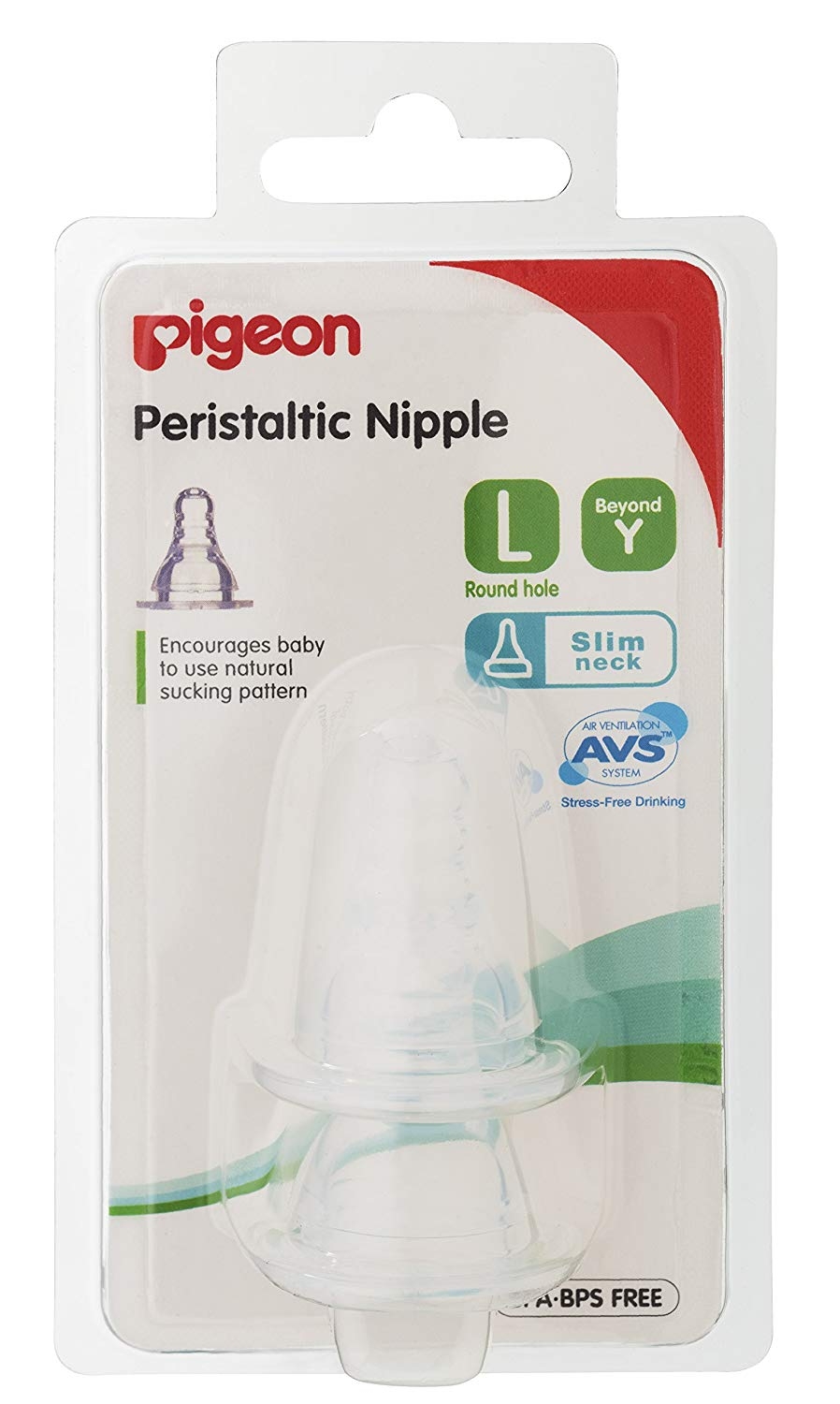 Pigeon Stretchable Nipple Blister 2 PCS (L)