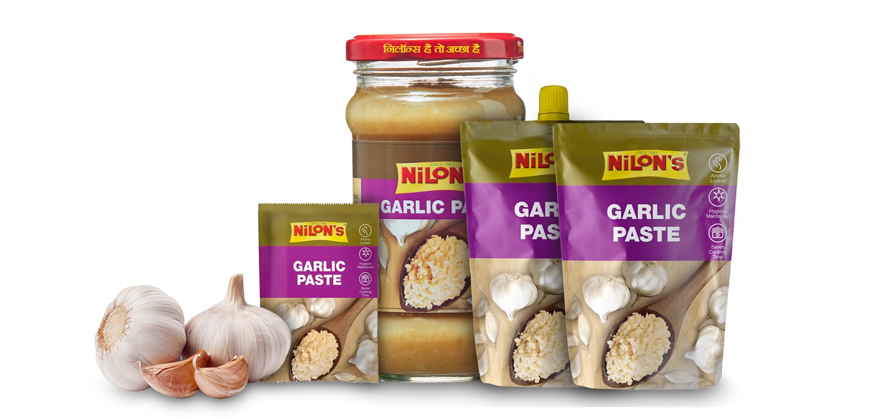 Nilons Garlic Paste 400g