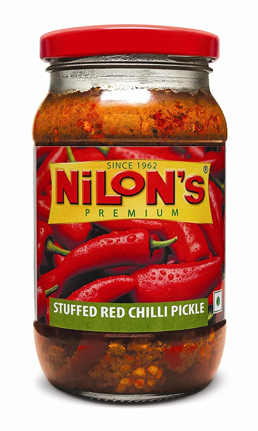Nilons Stuffed Red Chilli Pickle 400gm