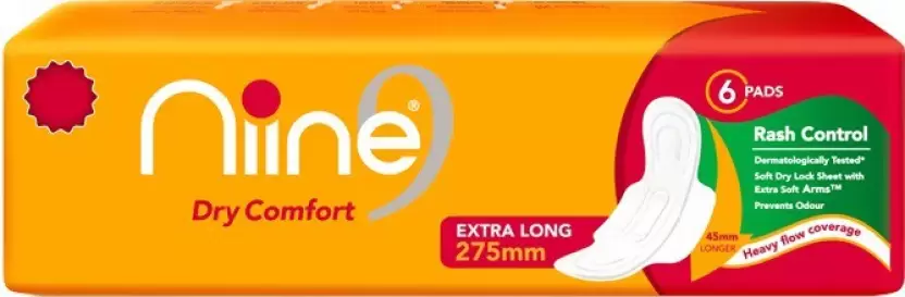 Nine Dry Comfort 6 Pads 275mm Regular