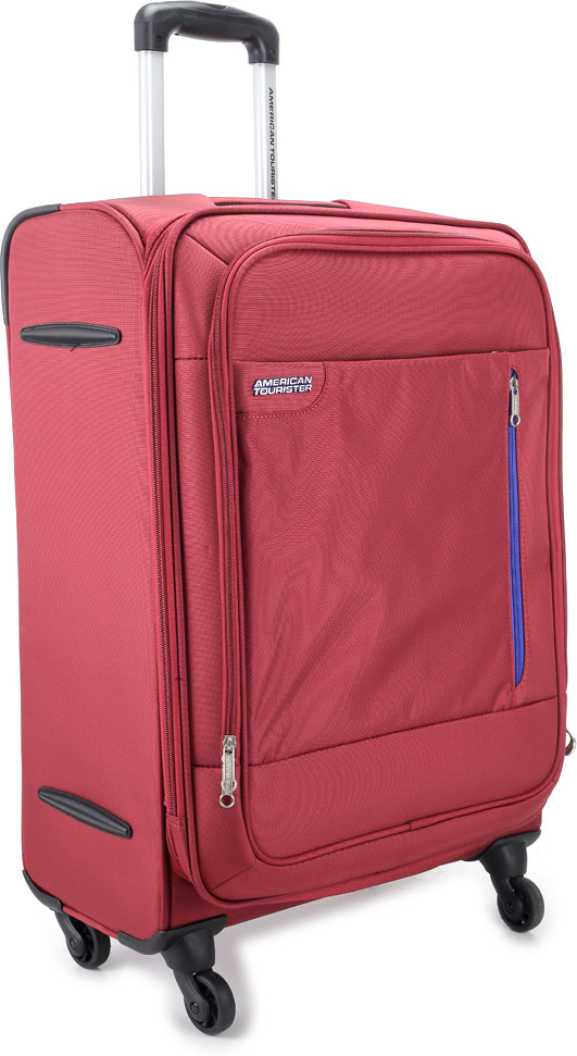 American Tourister Niue Expandable Check in Luggage Red 26 inch
