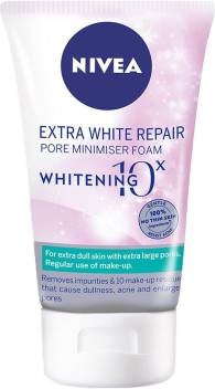 Nivea Extra White Repair Pore Minimiser Foam 100 ml