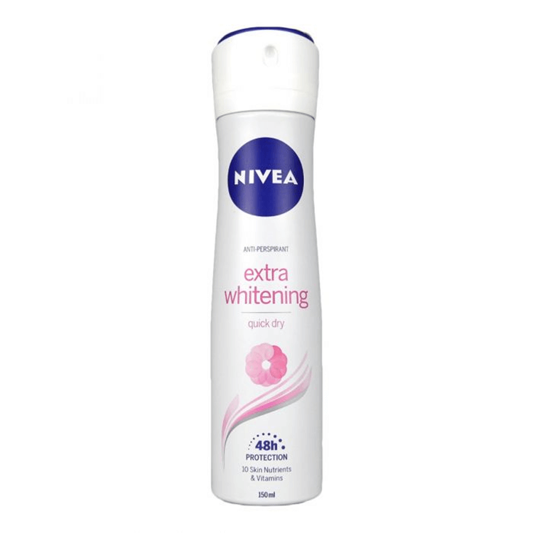 Nivea Extra Whitening Quick Dry 150ml