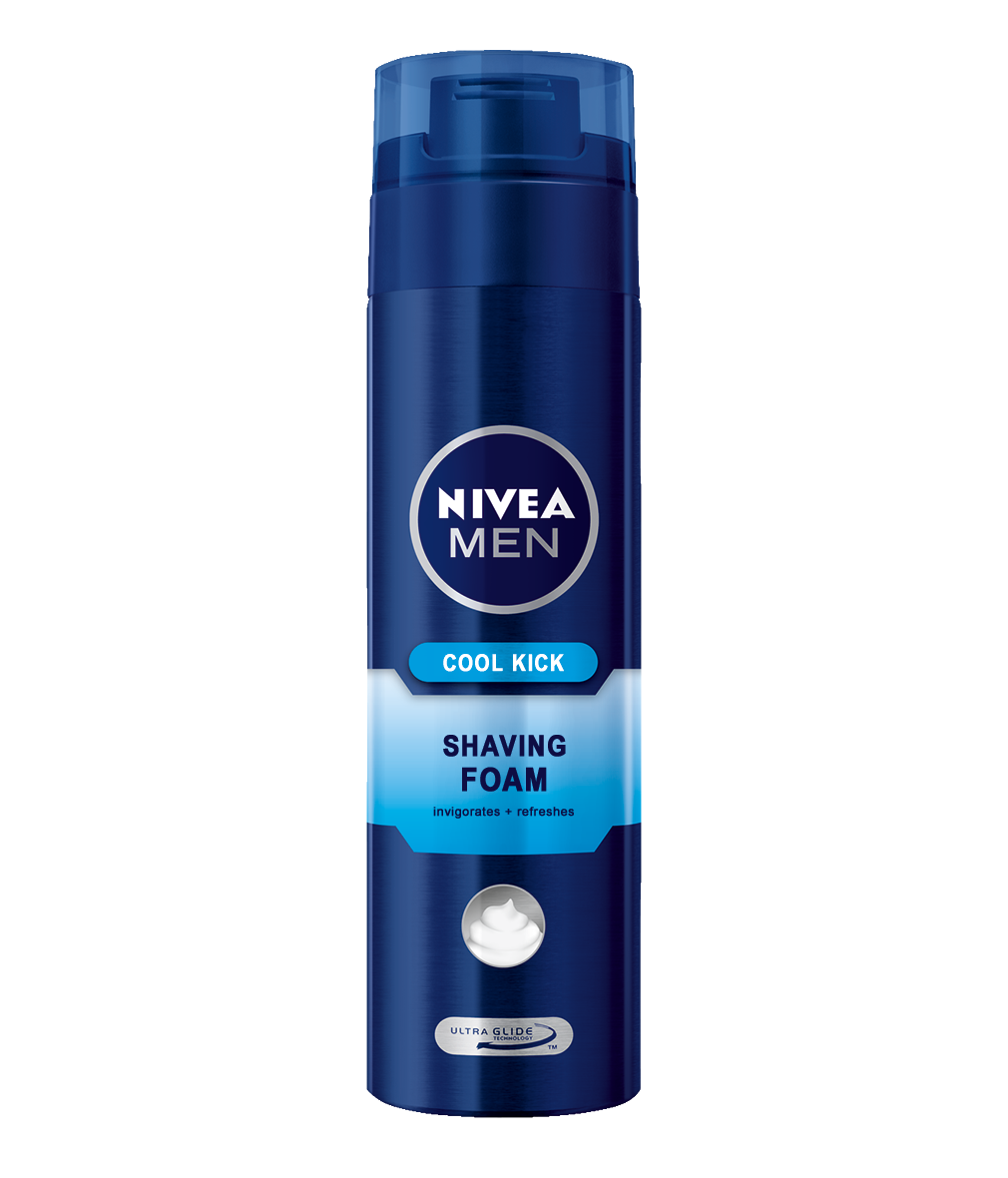 Nivea Men Cool Kick Shaving Foam 200ml