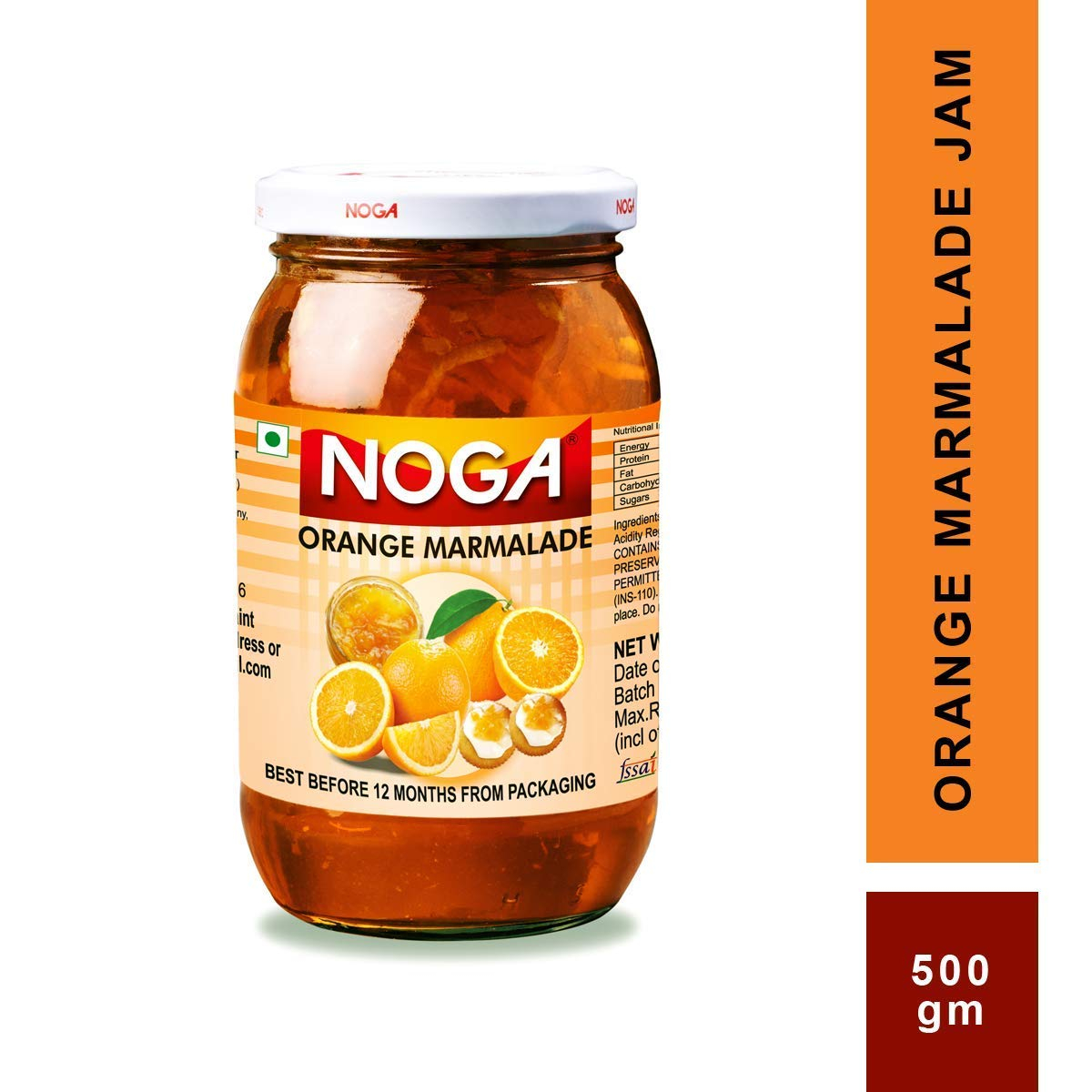 Noga Orange Marmalade Jam 500gm