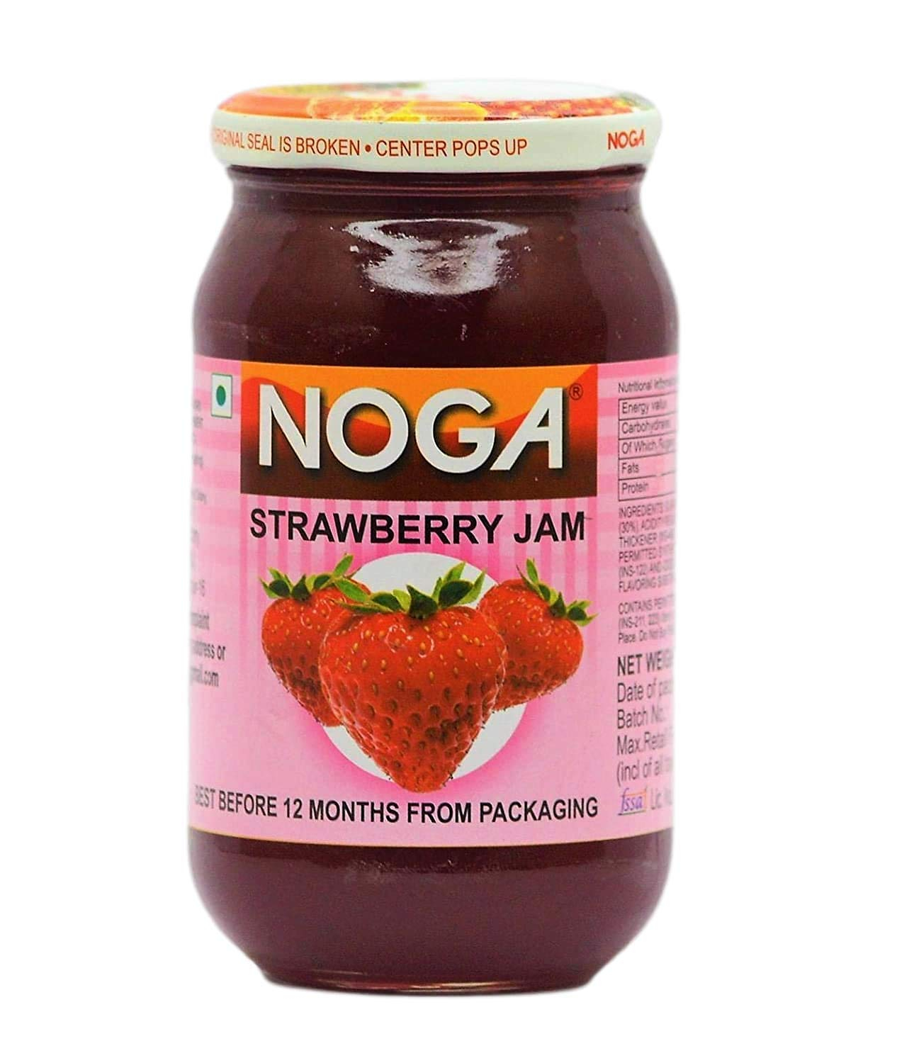 Noga Strawberry Jam 500gm