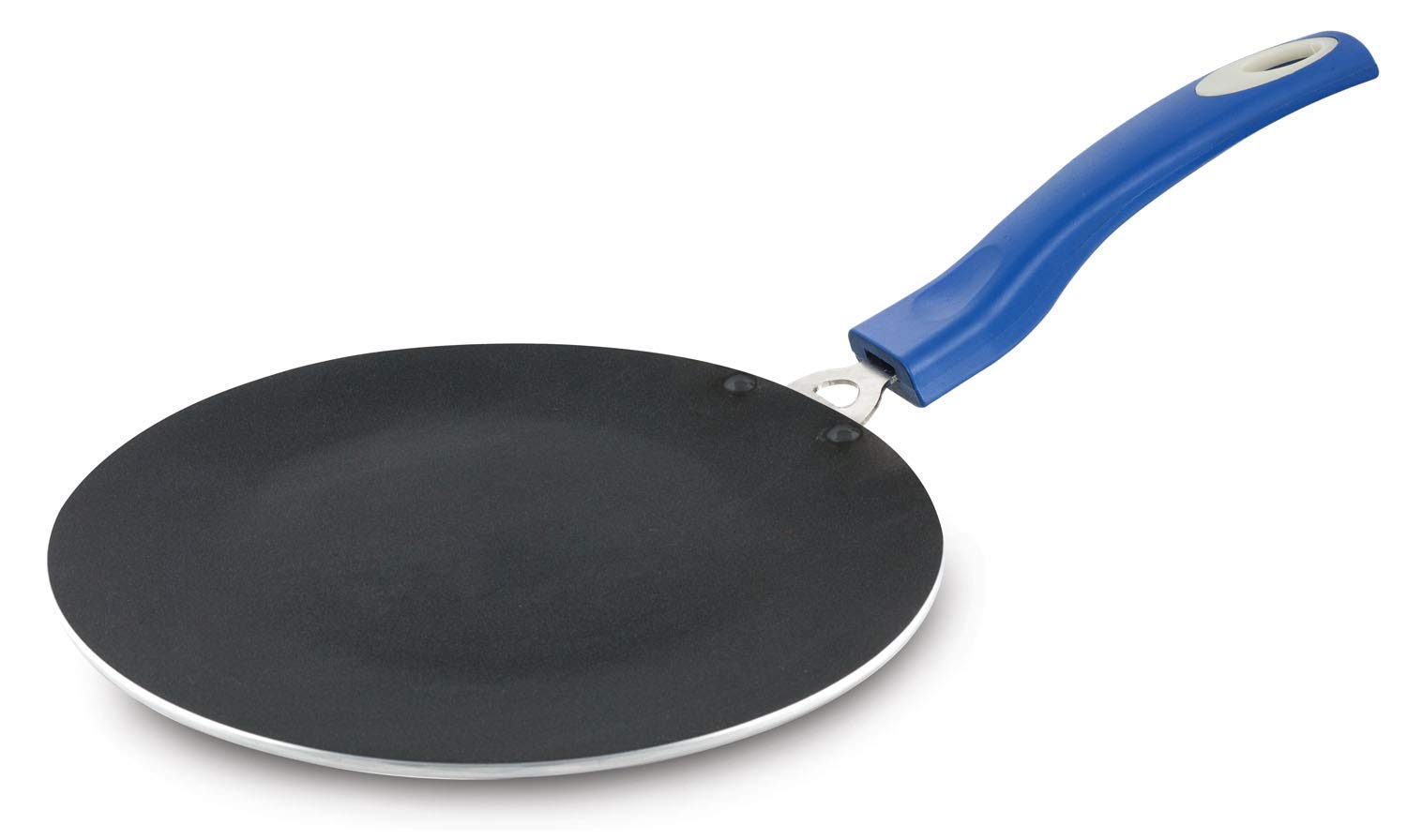 DeviDayal Non stick Concave tawa soft touch handles 280mm