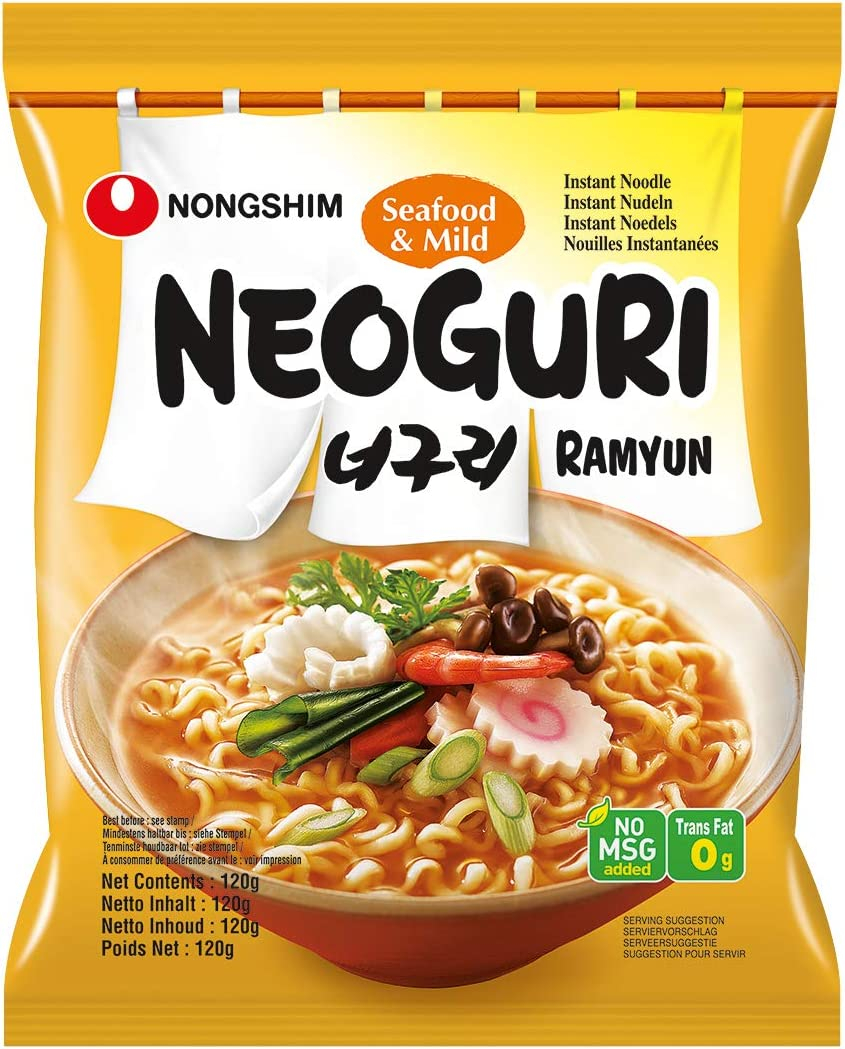 Nong Shim Neoguri Seafood & Mild Ramyun
