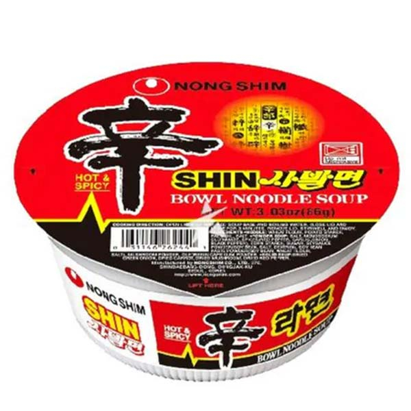 Nongshim Shin Bowl Noodle Soup