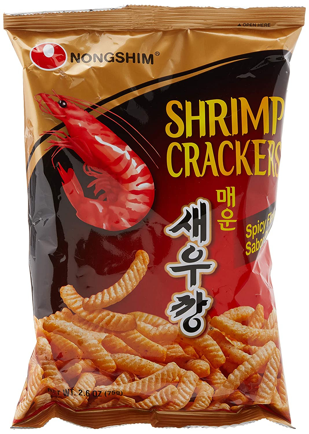 Nongshim Shrimp Flavoured Cracker (Hot&spicy)-75 G