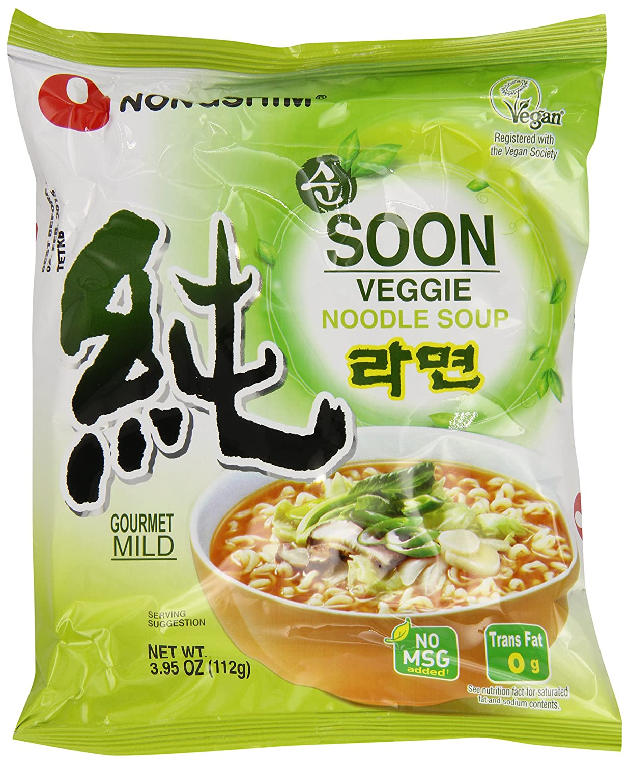 Nongshim Soon Veggie Ramyun 112G