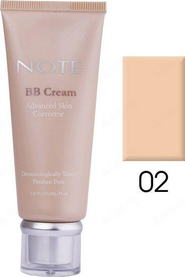 Note Bb Cream Advanced Skin Corrector 02