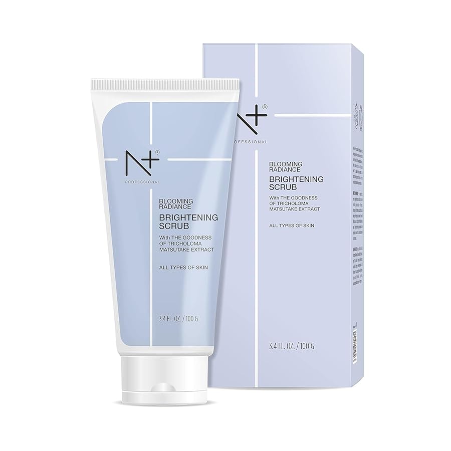 N Plus Brightening Scrub 100gm - With the goodness of Tricholoma Matsutake Extract